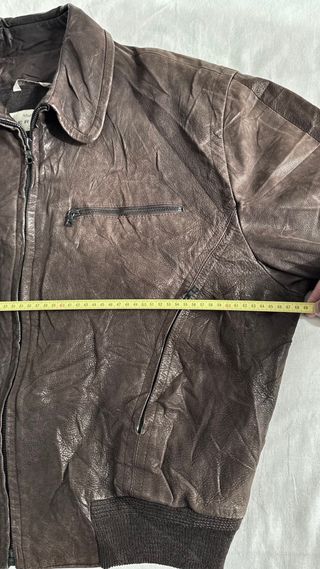 CHAQUETA CUERO MARRON SERAPHIN HOMBRE 52 L