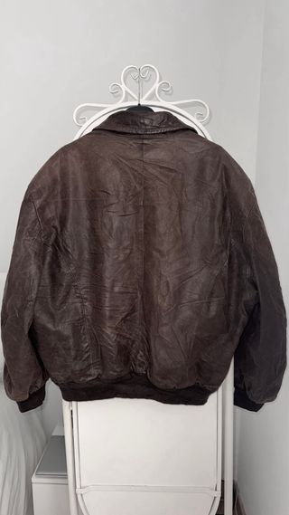 CHAQUETA CUERO MARRON SERAPHIN HOMBRE 52 L