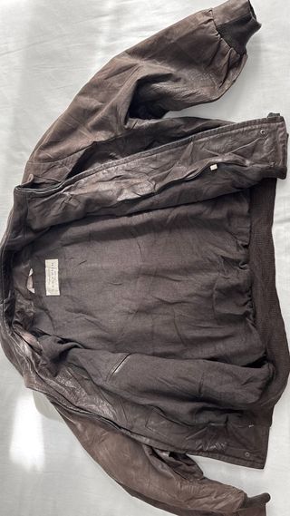 CHAQUETA CUERO MARRON SERAPHIN HOMBRE 52 L