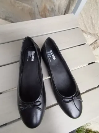 Ballerine NAXOA Nere Vera Pelle