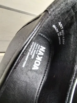 Ballerine NAXOA Nere Vera Pelle