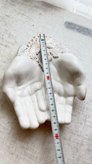 Joyero / Jabonera Años 70-80 Manos de Acanto