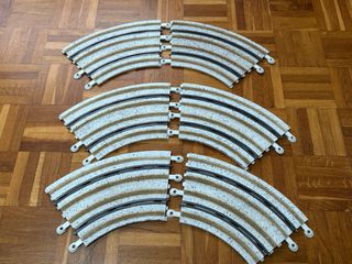 Lote pistas efecto nieve Scalextric