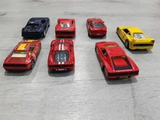 Lote 7 coches de juguete escala 1:43