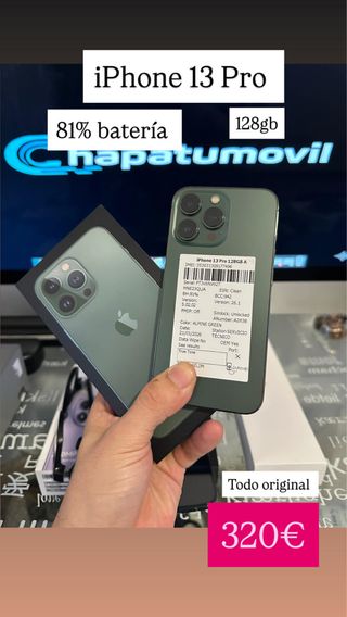 iPhone 13 Pro 128GB Verde