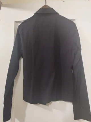 Camisa ONLY negra manga larga