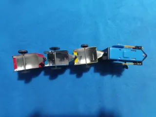 Treno a corda Zig Zag Express in latta