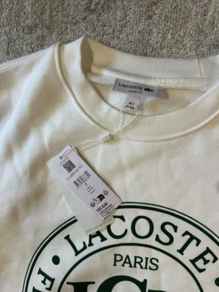 Sudadera Lacoste XXL Estampada