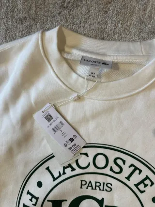 Sudadera Lacoste XXL Estampada