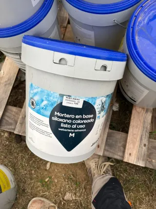 Tengo 5 unidades de Mortero Webertene advance Nuez