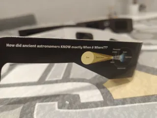 3 Gafas de eclipse solar