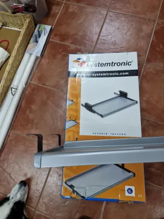 Bandeja teclado Systemtronic metal