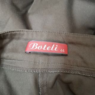 Falda corta Boteli marrón