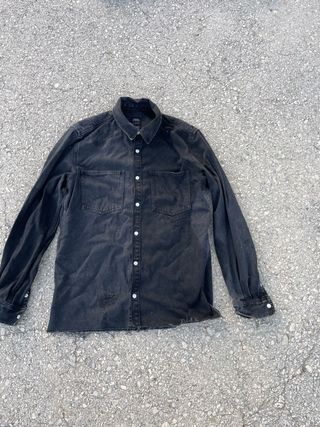 Chaqueta vaquera Zara negra