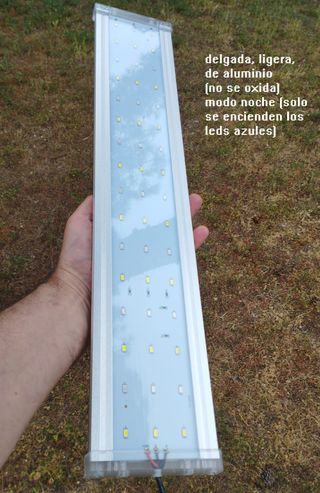 pantalla 60 80 100 125 cm LED acuario pecera luz