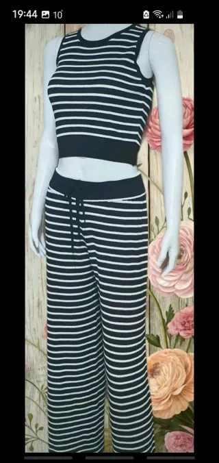 Conjunto de mujer a rayas