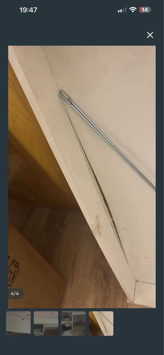 Escritorio blanco Ikea