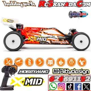 BUGGY 2WD HOBBYTECH X-MID RTR BRUSHLESS