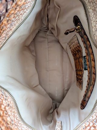 Borsa Ape Regina Vera Pelle Pitone