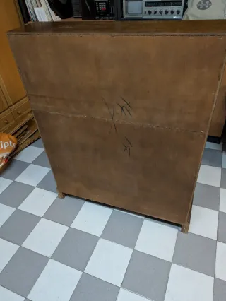 Escritorio Secreter Antiguo Madera