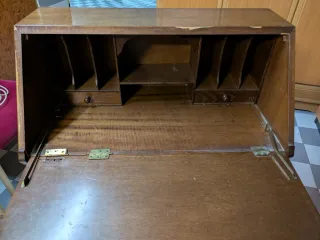 Escritorio Secreter Antiguo Madera