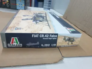 Maqueta Fiat CR.42 Falco 1:48 Italeri