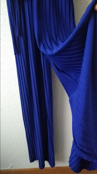 Mono azulón plisado Talla M-L