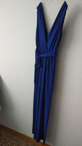 Mono azulón plisado Talla M-L