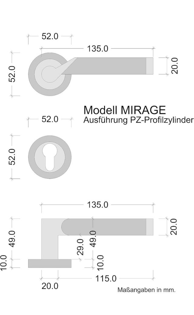 7 Juegos de Manetas Acero Inox