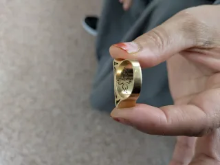 Anillo Oro 18k Diseño Griego