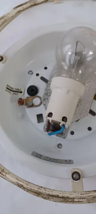 Plafón Forja y Cristal