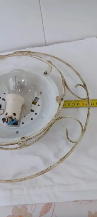 Plafón Forja y Cristal