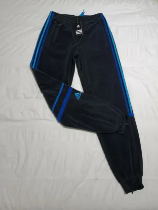 Pantalón Adidas Challenger Negro/Azul tricolor