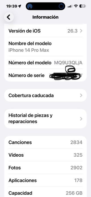 iPhone 14 Pro 256GB Negro