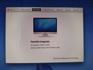 iMac de escritorio Apple