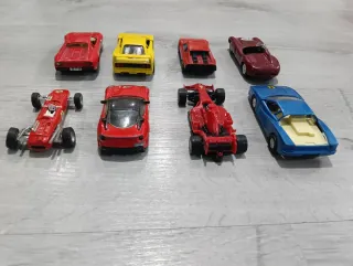 Lote de 8 coches de juguete Ferrari 1:43
