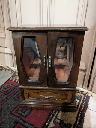 Joyero musical de madera