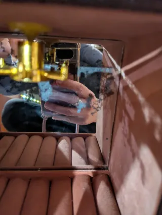 Joyero musical de madera