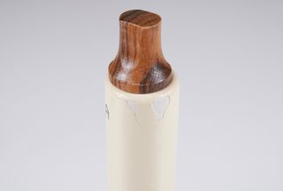 Oliera Acetiera Teak e Ceramica Stile Alvar Aalto