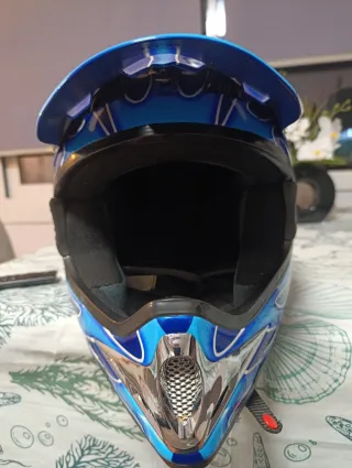 Casco G-MAC Enduro Motocross Azul