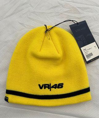 Gorro VR46 Amarillo y Negro