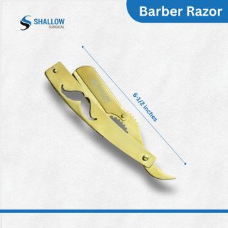 Kit Barbero Profesional - Oro Grabado Artístico