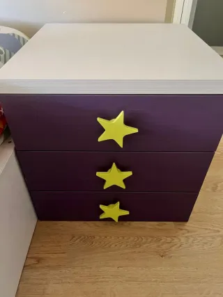 Habitación juvenil convertible en cuna