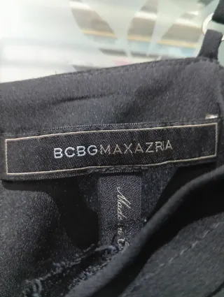 Vestido Mini Lencero BCBG Max Azria Negro