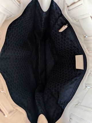 Borsetta Gucci Pelle Beige