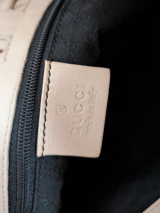 Borsetta Gucci Pelle Beige