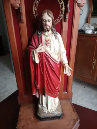 Cristo Sagrado Corazón Artes religiosas de Olot