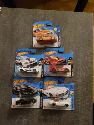 Set 5 Hot Wheels BMW