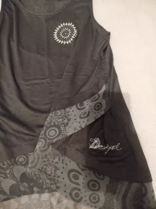 Camiseta Desigual Negra