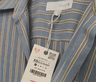 Vestido camisero Zara ZW Collection Talla XS